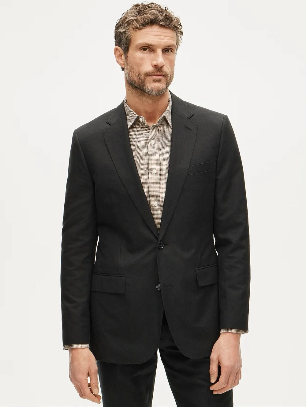 J. CREW Ludlow Slim-fit suit jacket in Baird McNutt Irish cotton-linen 38 R $328